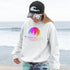 This hoodie features a vibrant and colorful gradient nature scene that will transport you to the great outdoors every time you wear it. The word "Wanderlust" emblazoned across the front serves as a reminder of your passion for exploration and the call of the wild.